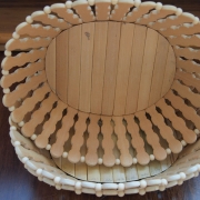 Bamboo Oval Shaped Fruit Basket